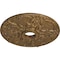 Ekena Millwork Norwich Ceiling Medallion (Fits Canopies up to 4 1/2"), 18"OD x 3 1/2"ID x 1 3/8"P, Rubbed Bronze CM18NORZS - alternate 3